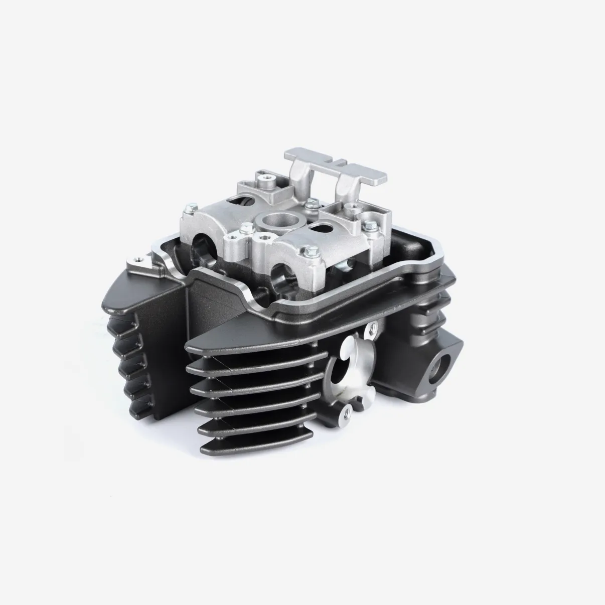 Vapor Blasted Motorcycle Cylinder Head